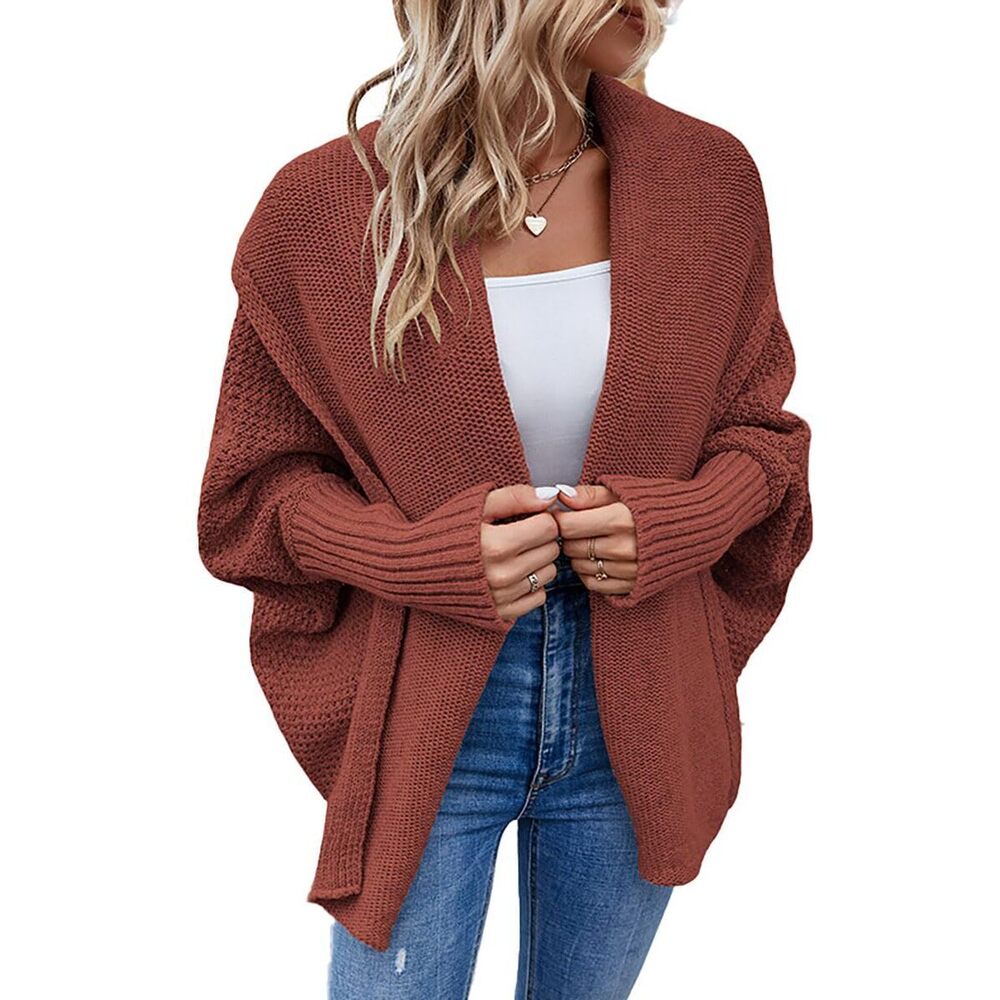 3166 Sweater Shawl Wraps Women Pashmina Shawl Wraps Open Front Cardigan Cape